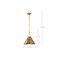 Nuvo Adina 1-Light Medium Pendant Natural Brass 60/7776 - alternate 7